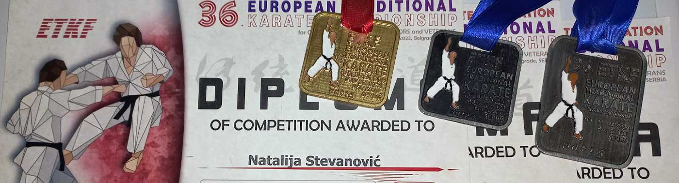 Evropska prvakinja u karateu
